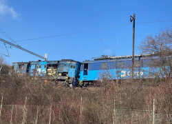 Nehoda dvou nákladních vlaků si vyžádala jedno lehké zranění