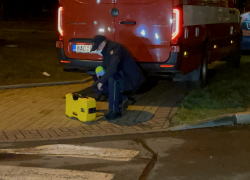 Vyšetřování na místě činu ve Vratimovské ulici v Praze