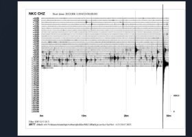 Zemětřesení na Chebsku.  Otřesy o síle 3,25 stupně