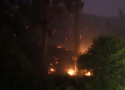 požár v Hřensku