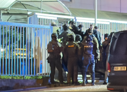 Policejní zásah u ruské ambasády