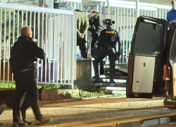 Policejní zásah u ruské ambasády