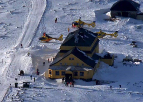 Ze Sněžky spadl český turista, je vážně zraněný