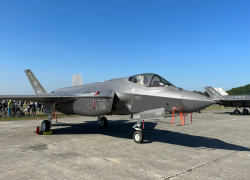 F-35 na Dnech NATO v Ostravě 2023