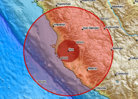 Peru zasáhlo zemětřesení o síle 7,2