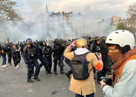 Ve Francii vypukly nepokoje kvůli výsledkům voleb