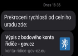 Podvodná SMS